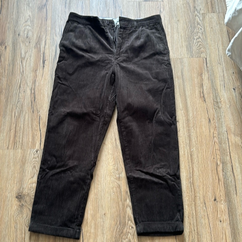 Alex Mill Standard Pleated Corduroy - size 32